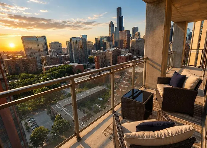 Apartamento 18th Floor 2br Grant Park With Balcony, Gym *