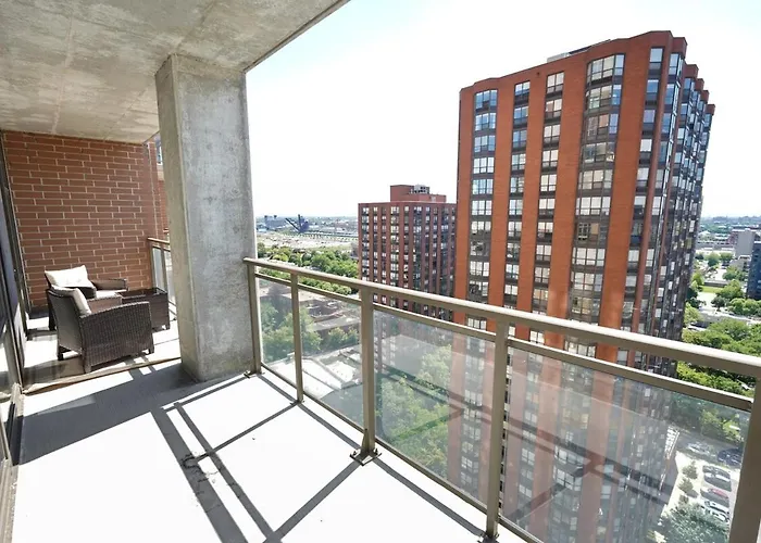 Apartamento 18th Floor 2br Grant Park With Balcony, Gym
