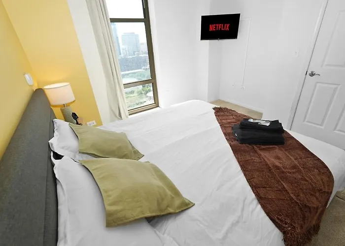 18th Floor 2br Grant Park With Balcony, Gym Apartamento Chicago