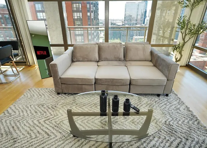 Apartamento 18th Floor 2br Grant Park With Balcony, Gym